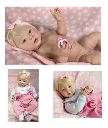 Bebe Reborn Boneca Kilyn Promoção Realista Feito A Mão - Ana dolls