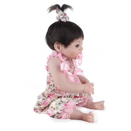 Bebe Reborn Lbc Boneca Silicone Menina Realista Victoria