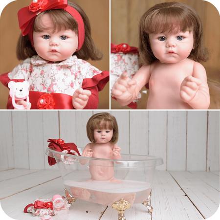 Bebê Reborn Realista Clarice - UniDoll