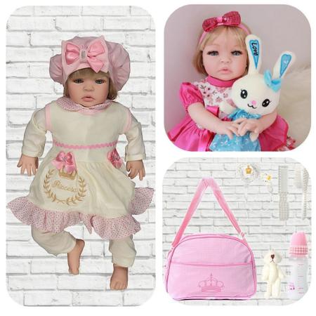 Boneca Loira Bebe Reborn na Magazine Luiza - Cegonha Reborn Dolls