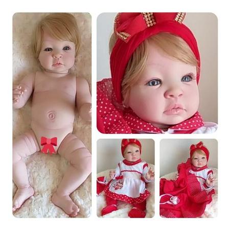 Roupa De Natal Para Bebê Menina Ou Boneca Reborn Body Tule