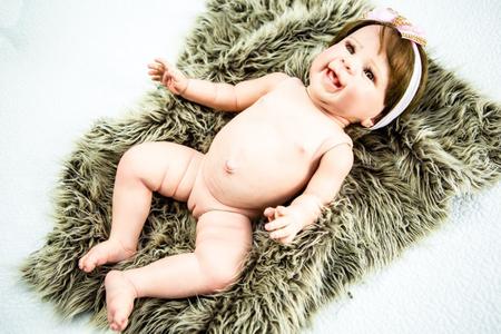 Imagem de Bebê Reborn Menina, Boneca ,vestido Luxo,