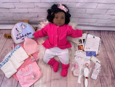 Por encomenda Bebê reborn negra, Bebês Meninas