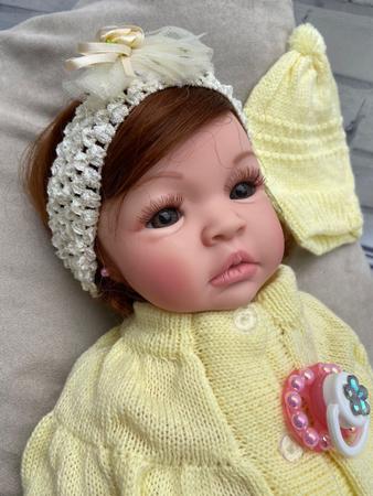 Bebê Reborn menina realista original 100% corpo silicone macio + de 23  acessorios SR - Que Sonho de Nenem - Bonecas - Magazine Luiza