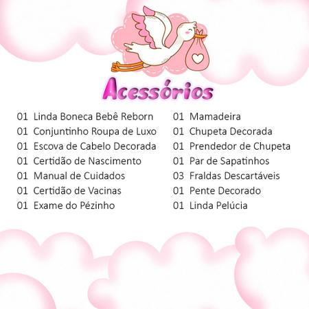 Boneca Bebê Reborn Adora Linda Magazine Luiza - Cegonha Reborn Dolls -  Bonecas - Magazine Luiza