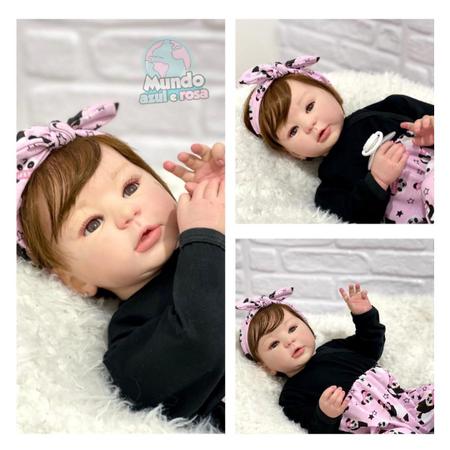 Npkdoll Boneca Bebe Reborn Realista Princes Menina Bonecos Com