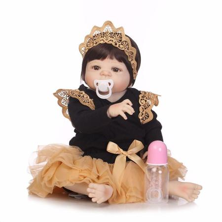 Boneca Bebê Reborn Realista Silicone Princesa Unicórnio - Bebê Reborn Baby  - Bonecas - Magazine Luiza