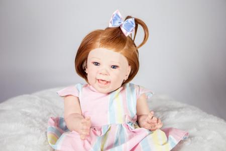 Bebê Reborn Menina Realista Silicone, Banho Fio A Fio Baby - Mundo Azul e  Rosa - Bonecas - Magazine Luiza