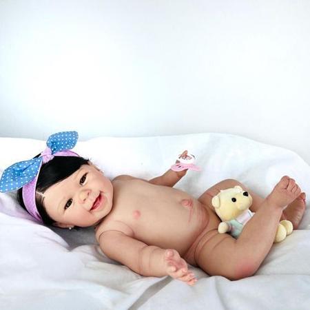 ROTINA DA MANHÃ COM A MINI BEBÊ REBORN DE SILICONE SÓLIDO ANINHA 