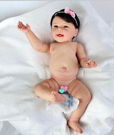 Bebe Reborn Boneca Banho Silicone Realista, Princesinha - ANA DOLLS - Boneca  Reborn - Magazine Luiza