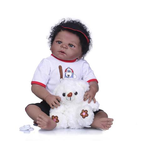 7896771607011 npk doll boneca reborn Bebê Reborn Menino 47 Cm Silicone em  Promoção na Americanas