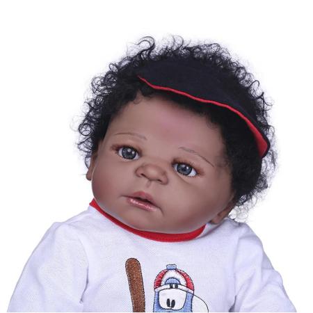 Bebe Reborn Menino 100% Silicone 57 Cm- Edu- Pronta Entrega