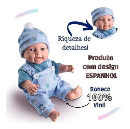 Boneca Bebê Reborn Menino 100% Silicone Pode Dar Banho - Milk Brinquedos - Boneca  Reborn - Magazine Luiza