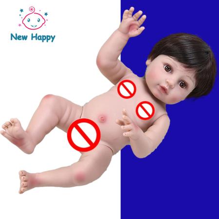 Bebê Reborn Menino Silicone Com Unicórnio New Happy - Bonecas - Magazine  Luiza