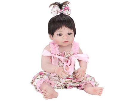 Roupa Para Boneca Bebê Reborn Laura Baby Pink Bear em Promoção na Americanas