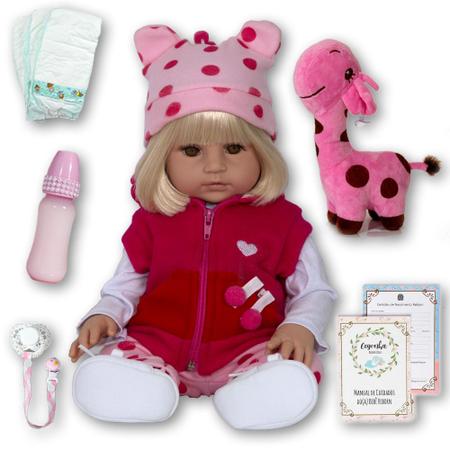 Boneca Bebe Reborn Barata Magazine Luiza - Cegonha Reborn Dolls - Boneca  Reborn - Magazine Luiza