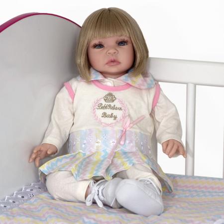 Boneca Bebê Reborn Real Princesa Newborn c Bolsa Maternidade - Cegonha  Reborn Dolls - Boneca Reborn - Magazine Luiza