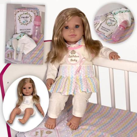 Boneca Realista Princesa Magazine Luiza Super Preço Barato - Cegonha Reborn  Dolls - Boneca Reborn - Magazine Luiza