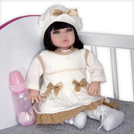 Boneca Princesa Menina na Magazine Luiza - Cegonha Reborn Dolls