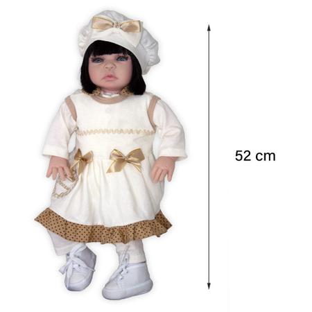 Boneca Princesa Menina na Magazine Luiza - Cegonha Reborn Dolls