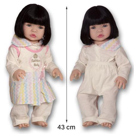 Bebe Reborn Boneca Barata Real Com Chupeta Enxoval Completo - Cegonha Reborn  Dolls - Bonecas - Magazine Luiza