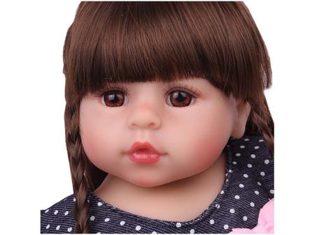 Boneca Bebê Reborn Laura Baby Carina - Bonecas - Magazine Luiza