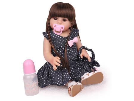 Boneca Bebê Reborn Laura Baby Carina - Bonecas - Magazine Luiza