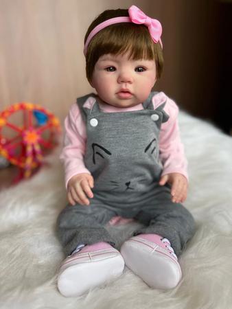 Beb Reborn Realista Abigail 04 Kit Completo Lanny Baby