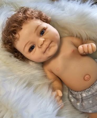 Bebê Reborn Realista de Silicone Sólido 37cm Menino - Inspyrar - Bonecas -  Magazine Luiza