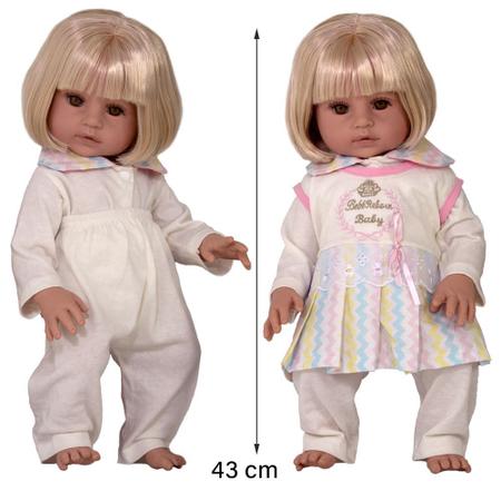 Bebê Reborn Infantil Realista Menina 100% de Silicone 52cm - Cegonha Reborn  Dolls - Boneca Reborn - Magazine Luiza