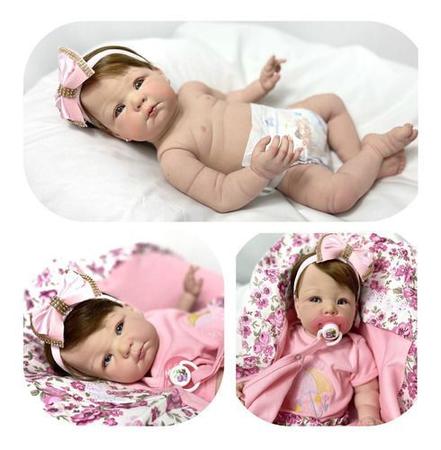 Bebê Reborn Bia Cabelo Fio A Fio 2 Kg Boneca Realista - Baby Post -  Produtos Infantis