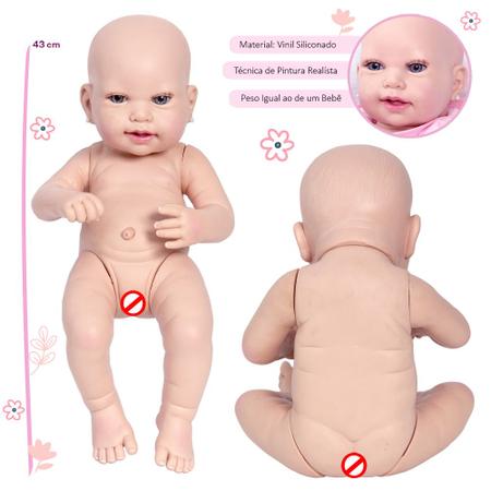 Boneca Bebê Reborn Real Roupinha Pagão Lilas Acompanha Bolsa - ShopJJ -  Brinquedos, Bebe Reborn e Utilidades