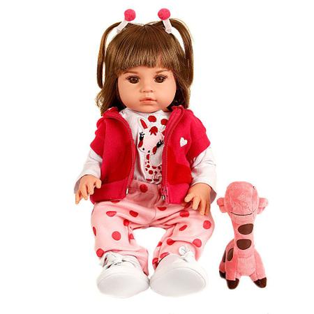 Boneca Bebe Reborn Silicone Girafinha Menina 48cm Realista - Cegonha Reborn  Dolls - Boneca Reborn - Magazine Luiza