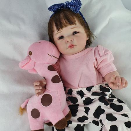 Bebê Reborn Realista, Princesa, Pode tomar Banho em Promoção na Americanas