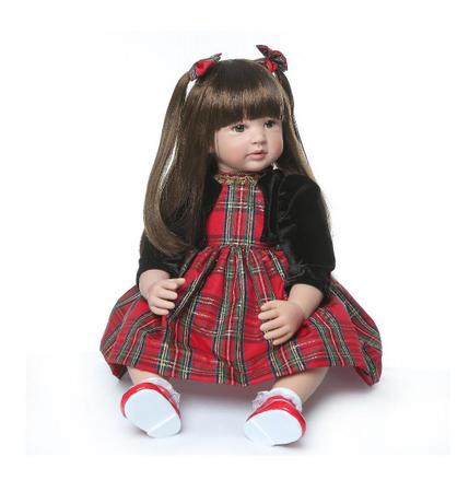 Bebe Reborn Princesa 60 Cm - Boneca Reborn - LUMEN IMPORTADOS