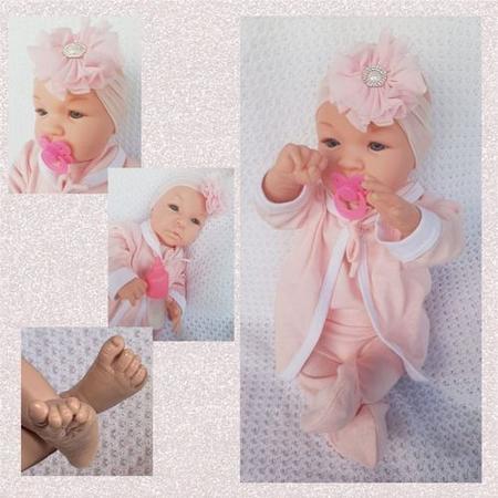 Boneca Bebê Reborn Recém Nascida Menina Com Vários Itens - ShopJJ -  Brinquedos, Bebe Reborn e Utilidades