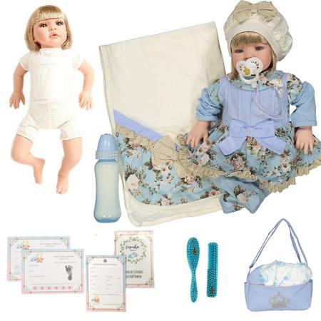 Boneca Bebe Reborn Linda Magazine Luiza - Cegonha Reborn Dolls