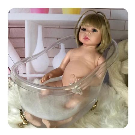 Bebe Reborn Original Silicone Barata Boneca Bolsa Princesa em