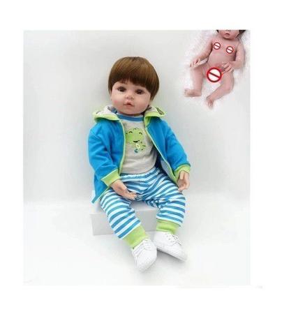 Bebê Reborn SILICONE Realista Joaquim 47 Cm - LUMEN IMPORTADOS