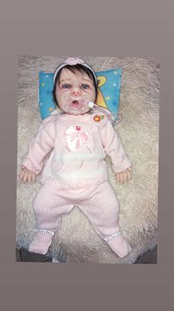 Bebe Reborn Silicone Solido Mama E Faz Xixi Bonecas Magazine Luiza