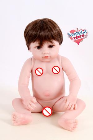 Bebê Sweetie Reborn (R) Menino Girafinha Silicone-doll 48cm - MRW - Bonecas  - Magazine Luiza