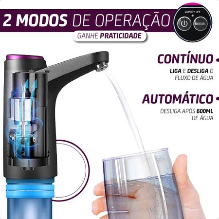 Bebedouro Bomba Elétrica Garrafão Galão Água Recarregável Compativel com  Galão de 20L - MM VARIEDADES - Bomba para Galão de Água - Magazine Luiza