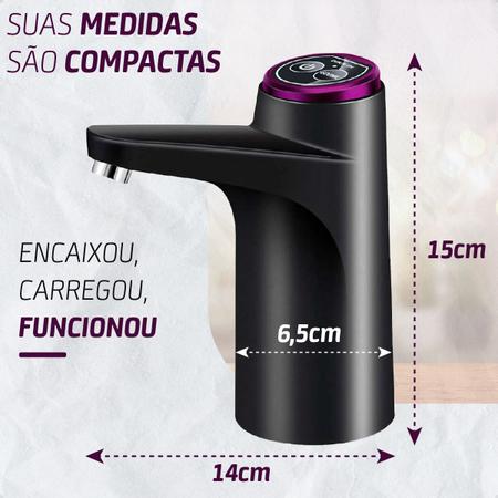 Bebedouro Bomba Elétrica Garrafão Galão Água Recarregável Compativel com  Galão de 20L - MM VARIEDADES - Bomba para Galão de Água - Magazine Luiza