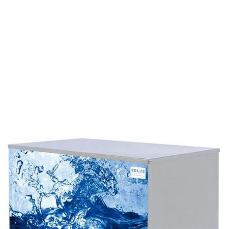 Imagem de Bebedouro industrial coluna 100l adesivado 3 jatos  gelados 220v blue