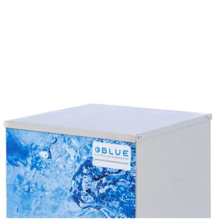 Imagem de Bebedouro industrial coluna 25l adesivado 2 torneiras  natural gelado 127v blue