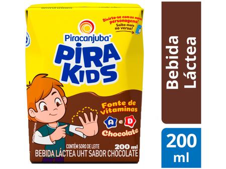 Imagem de Bebida Láctea Piracanjuba Pirakids Chocolate 200ml