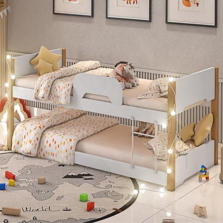 Imagem de Beliche Infantil Exclusiv com Cordão LED e Colchão