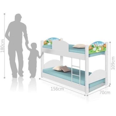 Imagem de Beliche Mini Cama Fazendinha