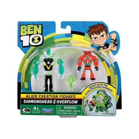 BEN 10 Alien - Diamante e Enxurrada - 1795 Sunny - Bonecos