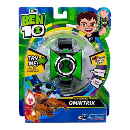 Ben 10 - omnitrix omni-strike com luz e som - Sunny Brinquedos - Manopla de  Brinquedo - Magazine Luiza